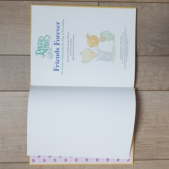 Vintage Precious Moments Friends Forever Storybook - Picture 4 of 4